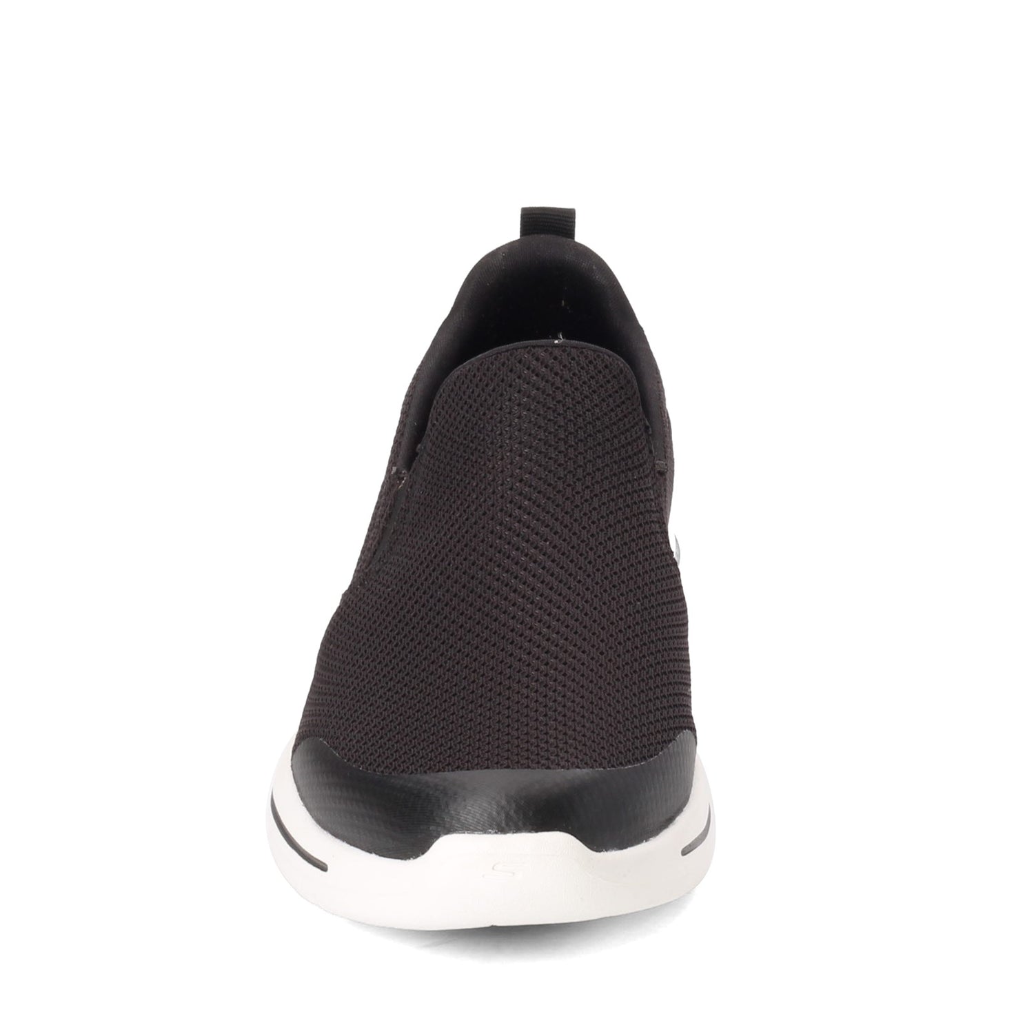 Peltz Shoes  Men's Skechers GOwalk Arch Fit - Togpath Slip-On BLACK / WHITE 216121-BLK