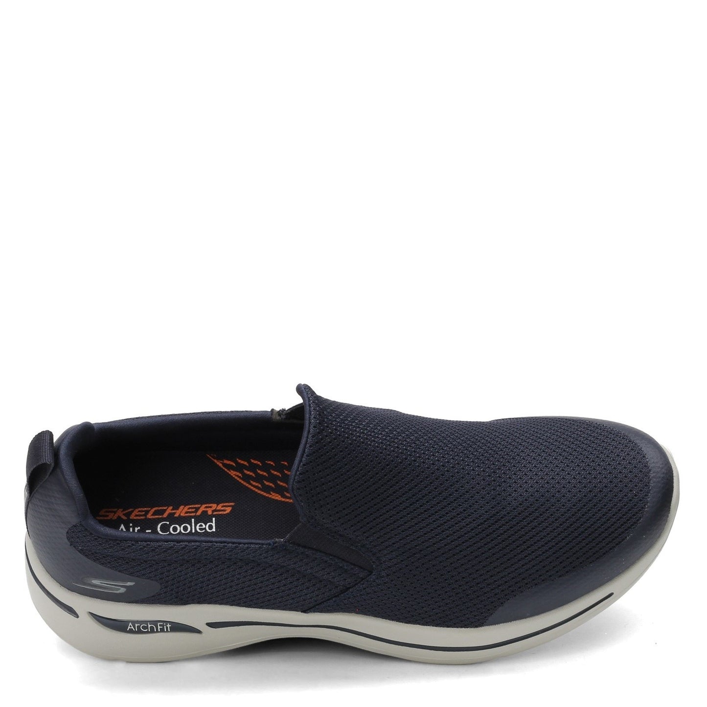 Peltz Shoes  Men's Skechers GOwalk Arch Fit - Togpath Slip-On - Wide Width NAVY GREY 216121WW-NVGY