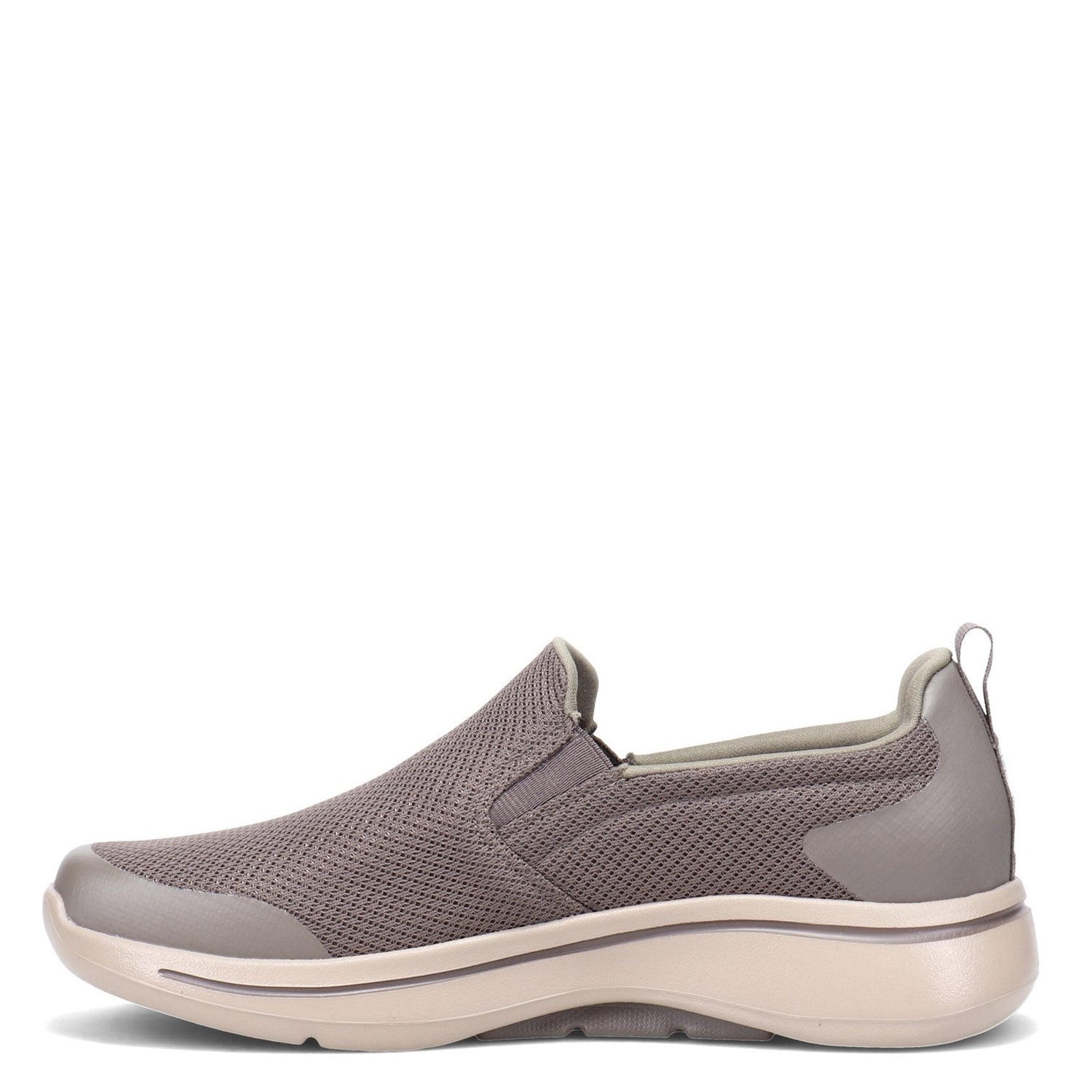 Peltz Shoes  Men's Skechers GOwalk Arch Fit - Togpath Slip-On - Wide Width TAUPE 216121WW-TPE