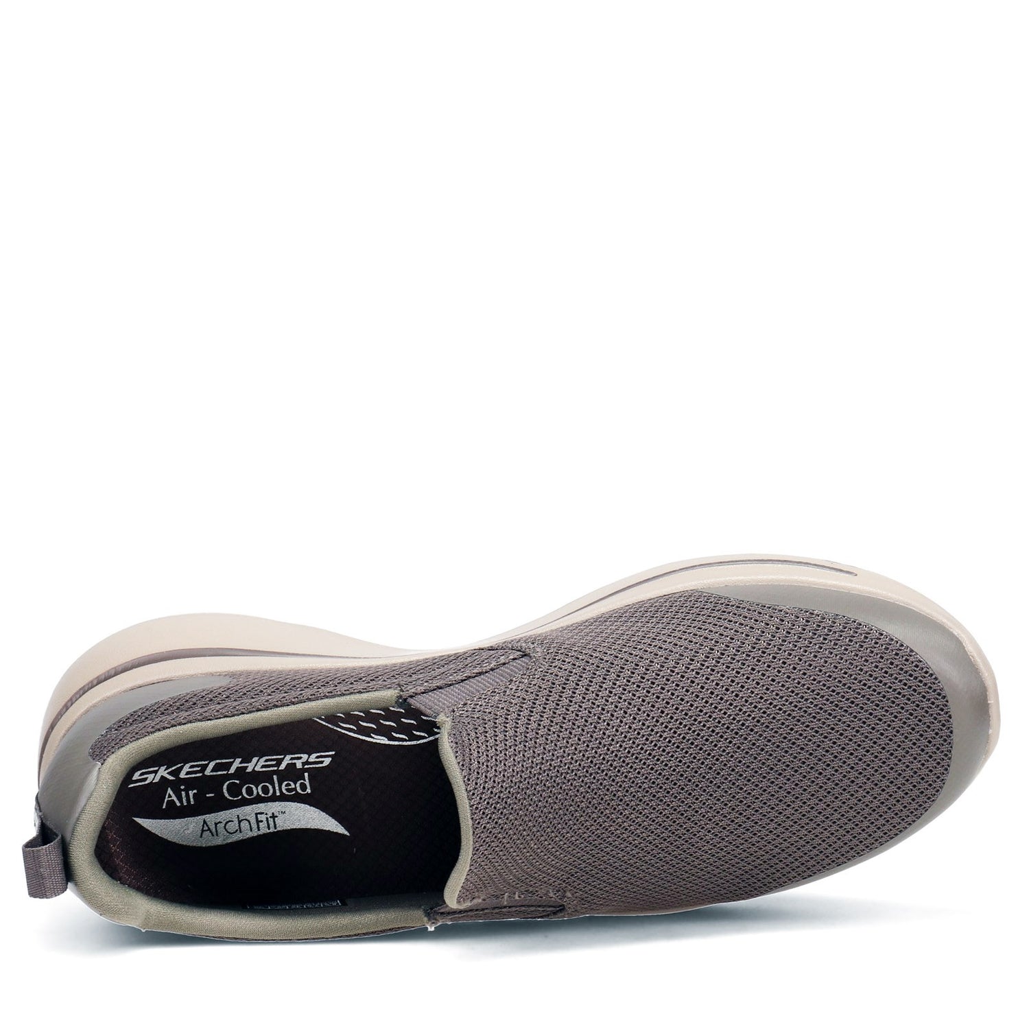 Peltz Shoes  Men's Skechers GOwalk Arch Fit - Togpath Slip-On - Wide Width TAUPE 216121WW-TPE