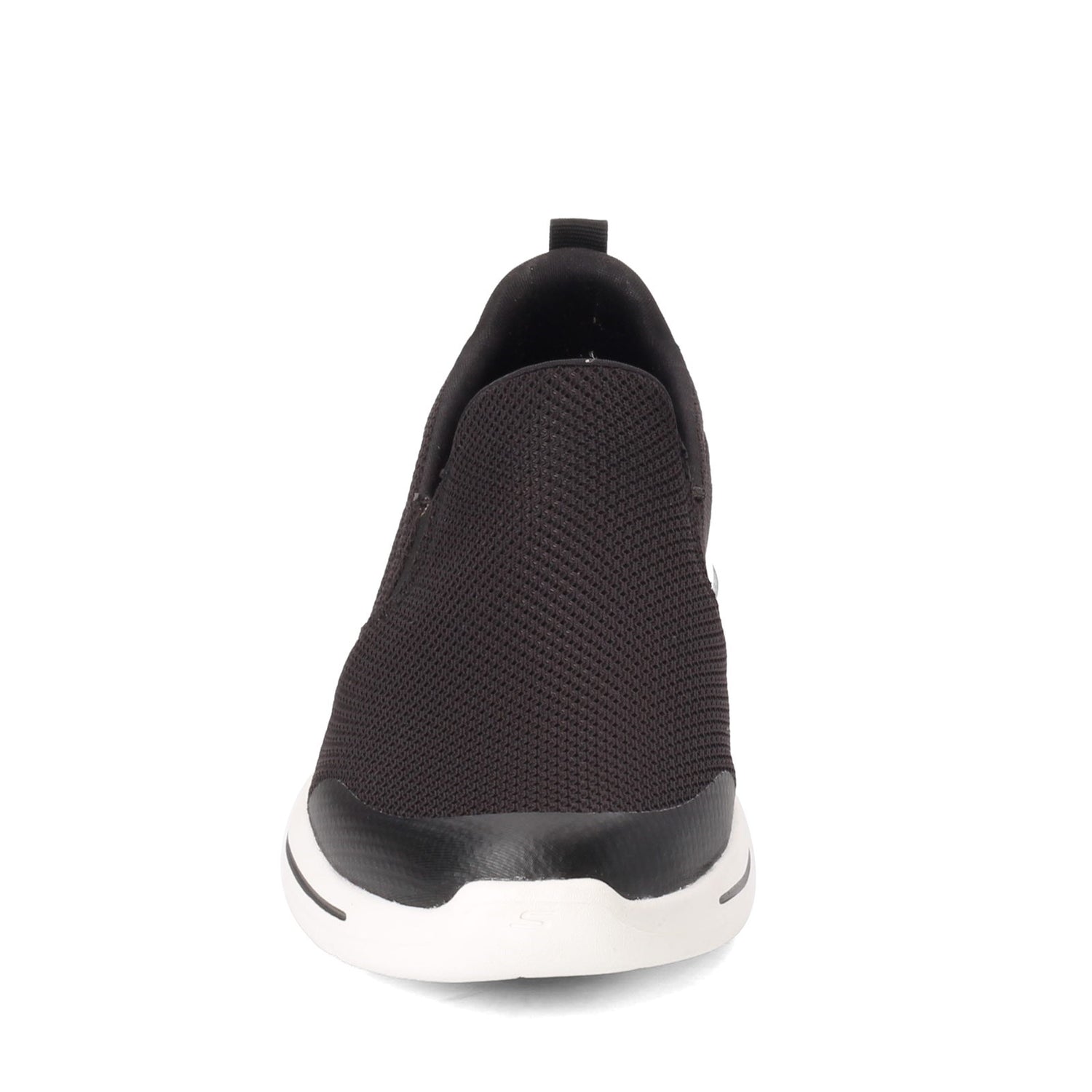 Peltz Shoes  Men's Skechers GOwalk Arch Fit - Togpath Slip-On - Wide Width BLACK / WHITE 216121WW-BLK
