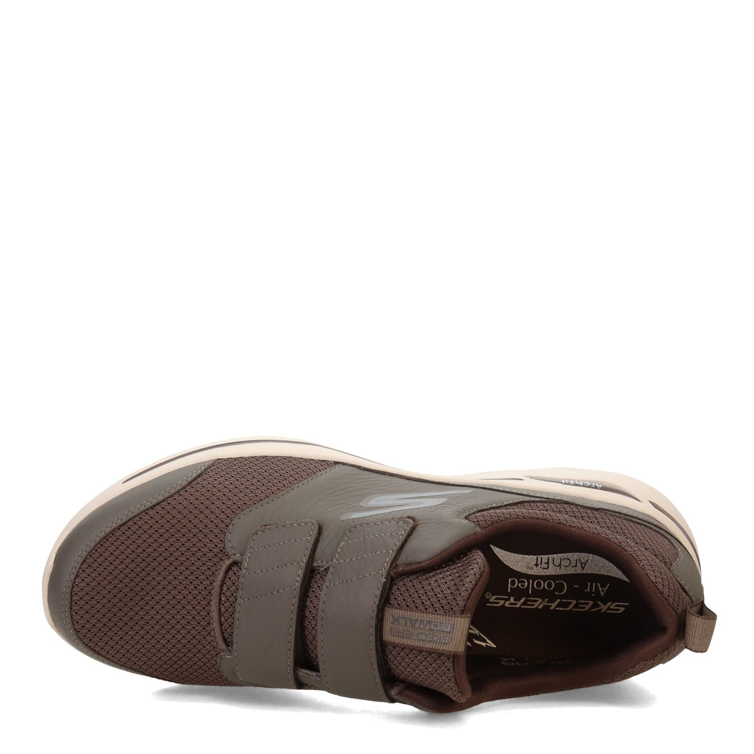Peltz Shoes  Men's Skechers GO WALK Arch Fit - Preserve Walking Shoe TAUPE 216152-TPE