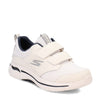 Peltz Shoes  Men's Skechers GO WALK Arch Fit - Preserve Walking Shoe - Wide Width WHITE 216152WW-WNV