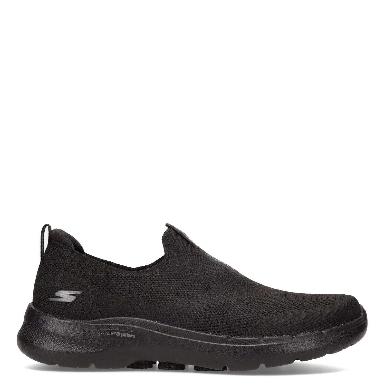 Peltz Shoes  Men's Skechers GOwalk 6 Slip-On BLACK 216202-BBK