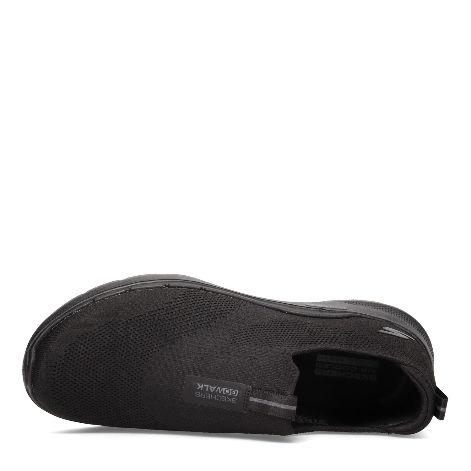 Peltz Shoes  Men's Skechers GOwalk 6 Slip-On BLACK 216202-BBK