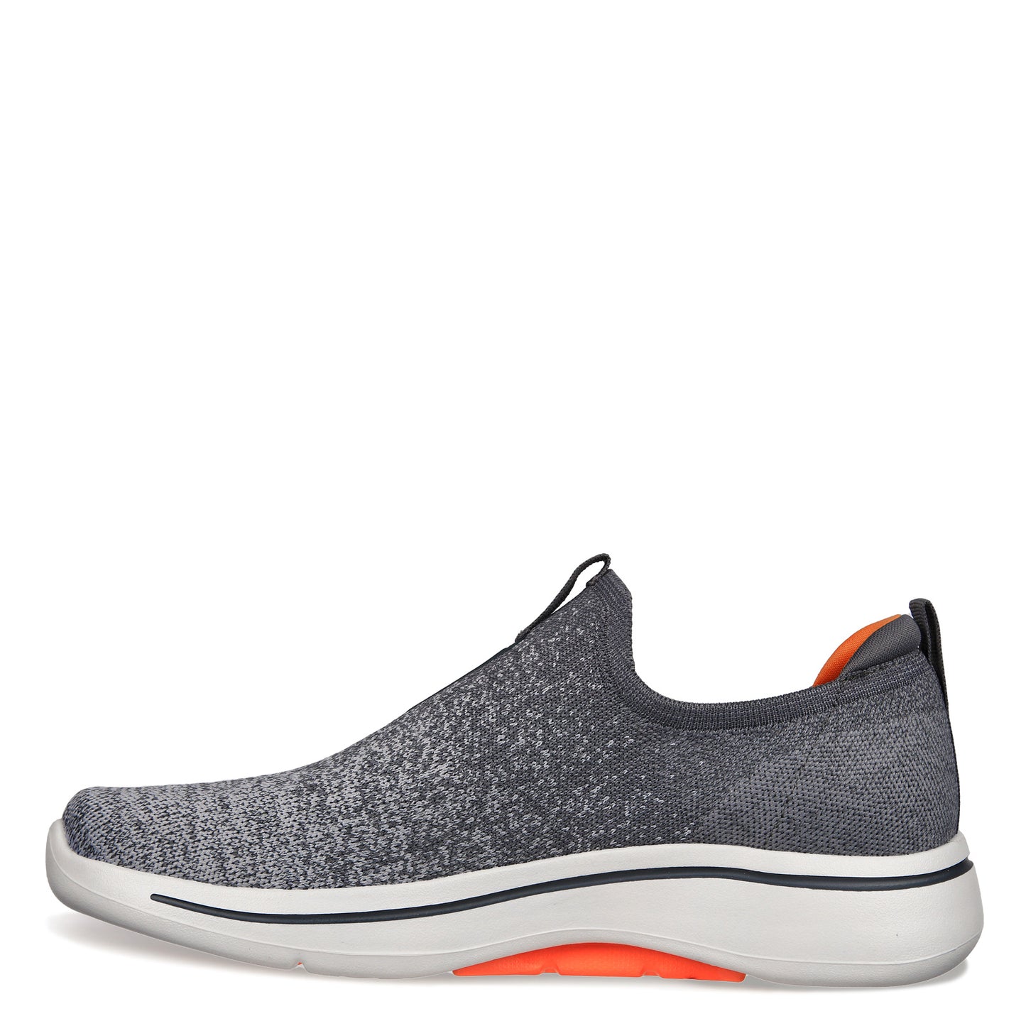 Peltz Shoes  Men's Skechers GO WALK Arch Fit - Linear Axis Sneaker CHARCOAL 216256-CHAR