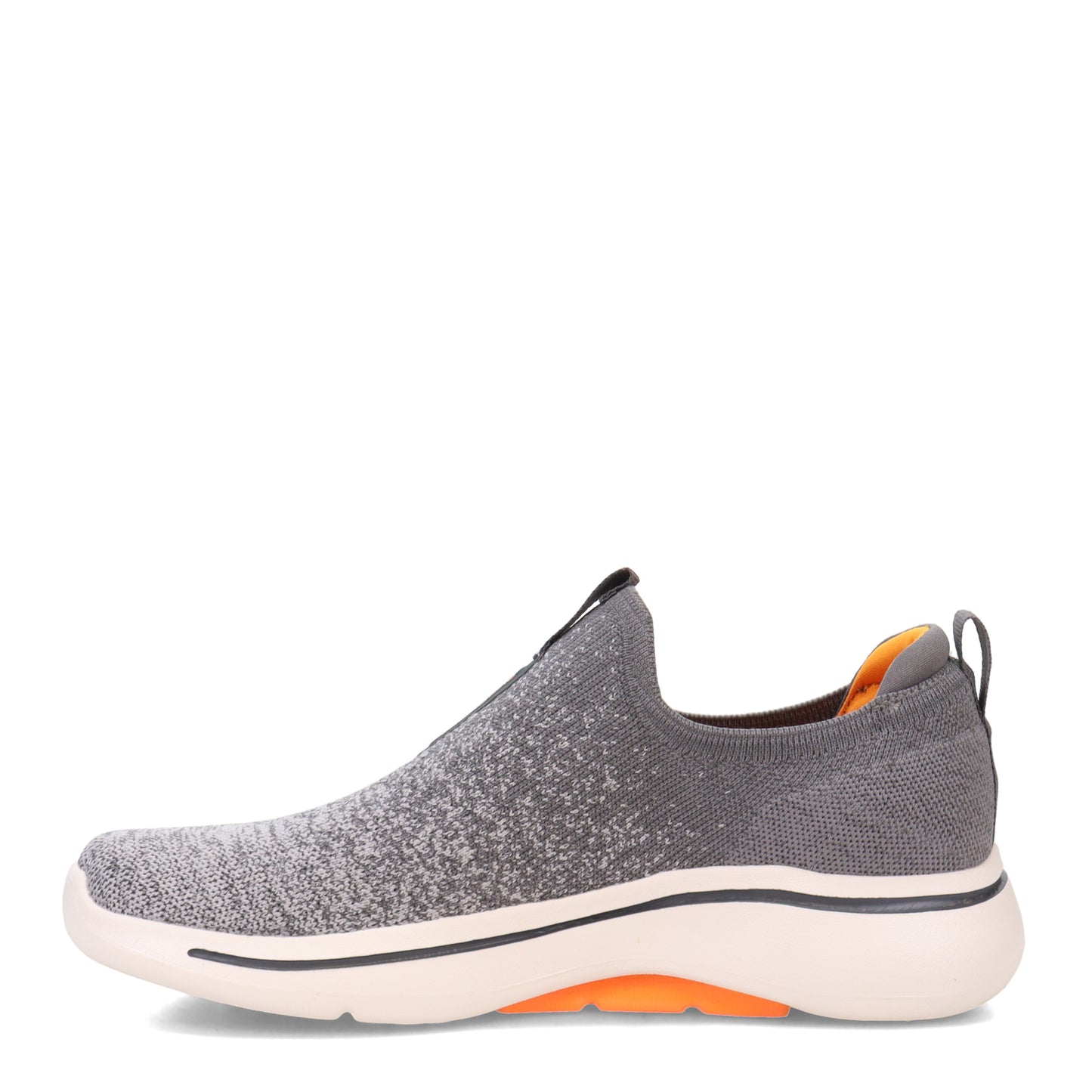 Peltz Shoes  Men's Skechers GO WALK Arch Fit - Linear Axis Sneaker CHARCOAL 216256-CHAR