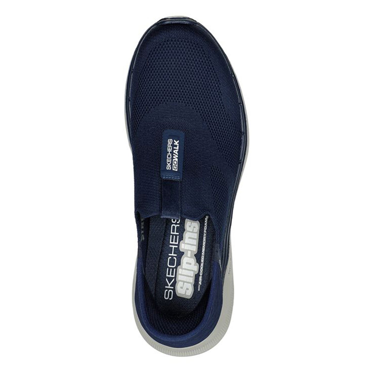 Peltz Shoes  Men's Skechers Slip-ins: GO WALK 6 - Easy On Sneaker NAVY 216278-NVY