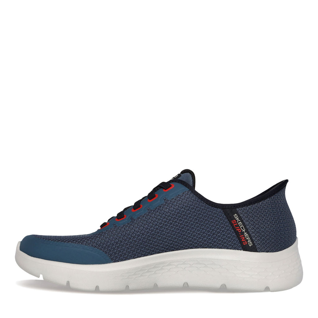 Men's Skechers Slip-ins: GO WALK Flex - Netro Sneaker - Wide Width SLATE 216332WW-SLT