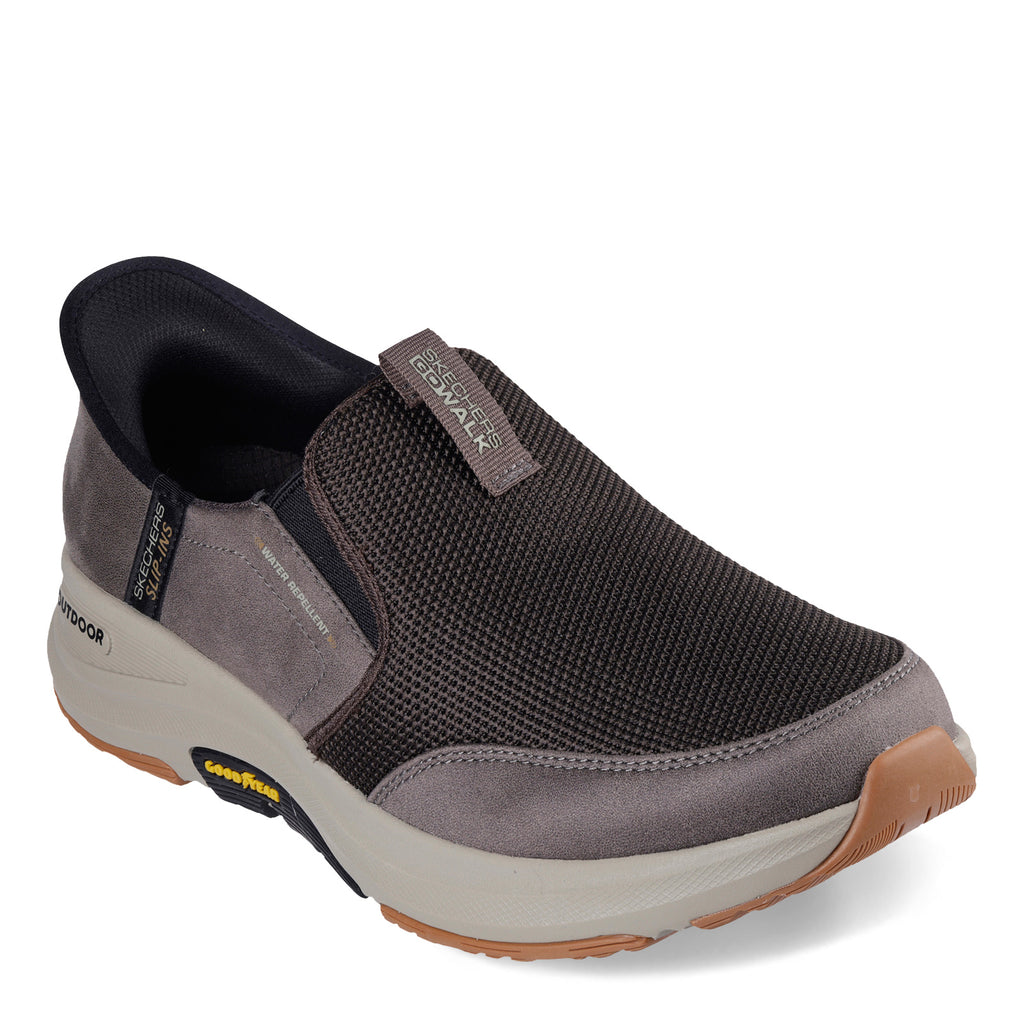Men's Skechers Slip-ins: GO WALK Outdoor - Andes II Hiking Shoe BROWN 216425-BRN