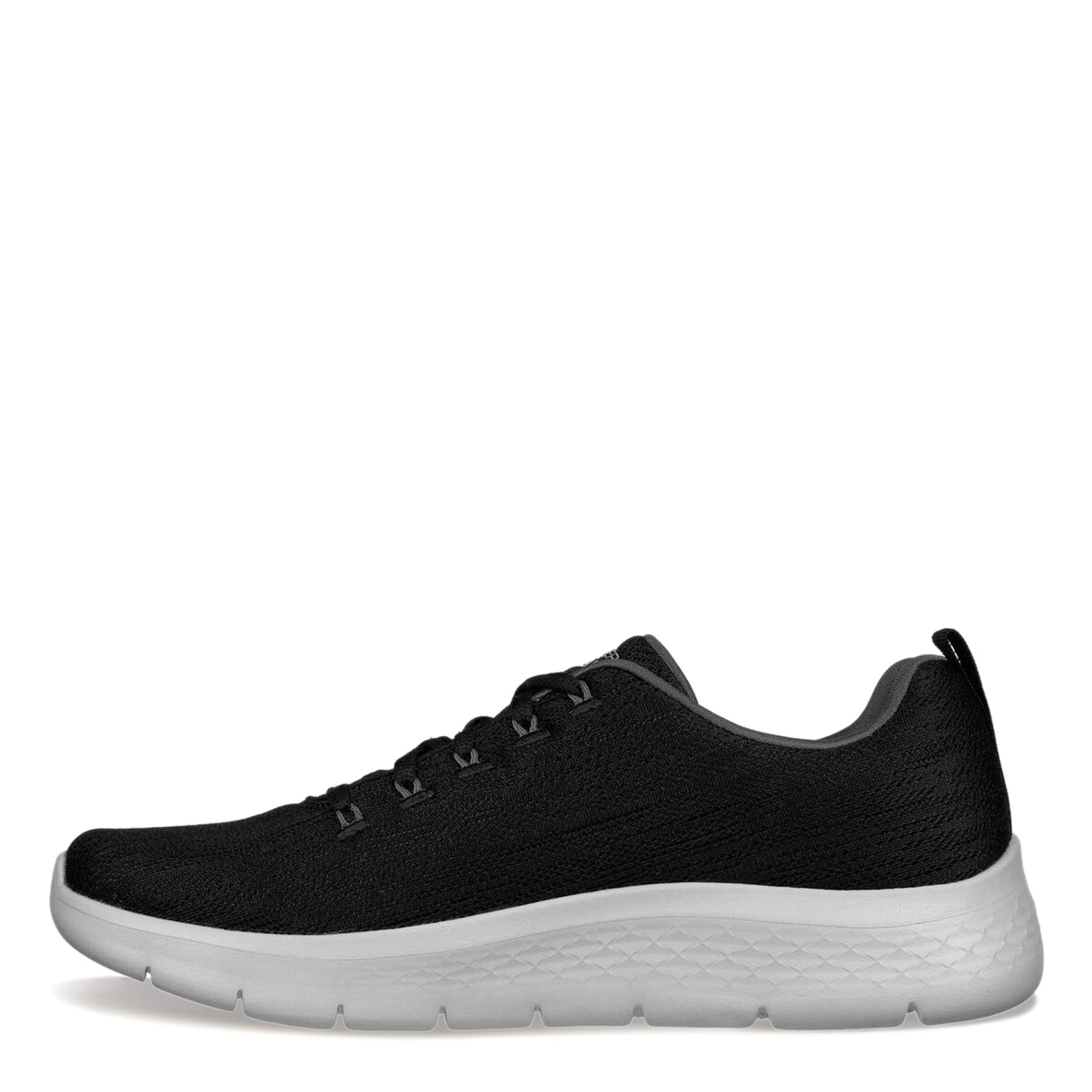 Peltz Shoes  Men's Skechers GO WALK Flex - Quota Walking Shoe BLACK GRAY 216481-BKGY