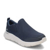 Peltz Shoes  Men's Skechers GO WALK Flex - Impeccable II Sneaker - Wide Width Navy 216492WW-NVGY