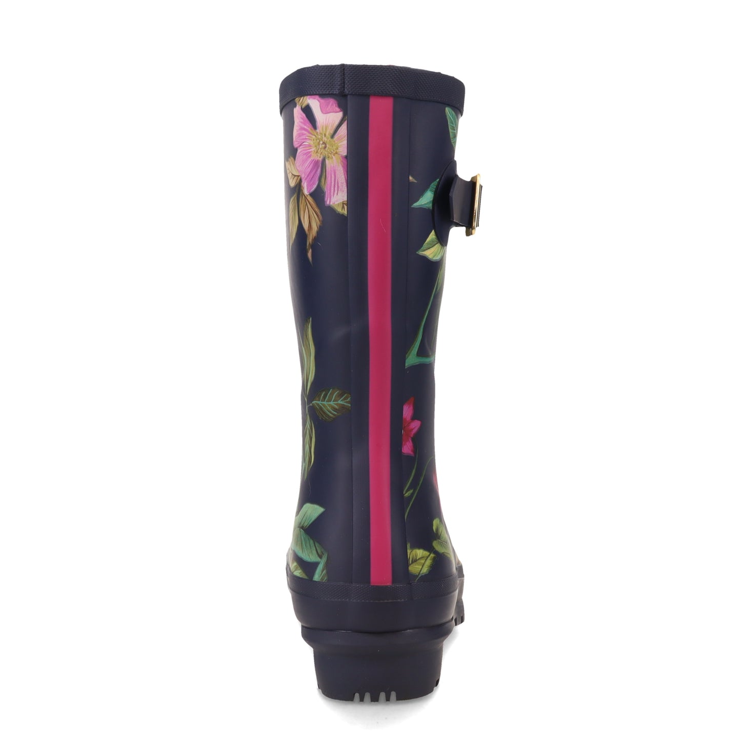 Peltz Shoes  Women's Joules Mollywelly Rain Boot NAVY FLOWER 216564-NAVFLORL
