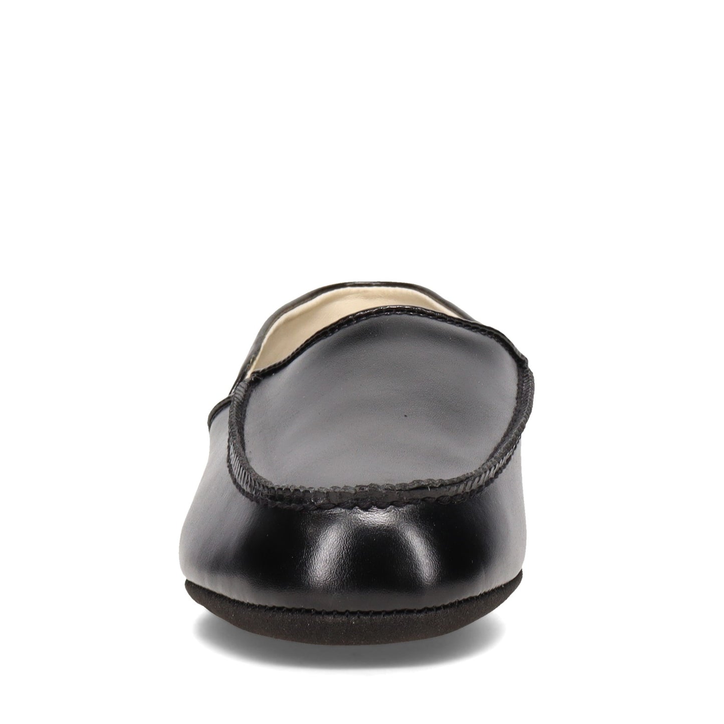Peltz Shoes  Men's L.B. Evans Chicopee  Slipper BLACK 2199