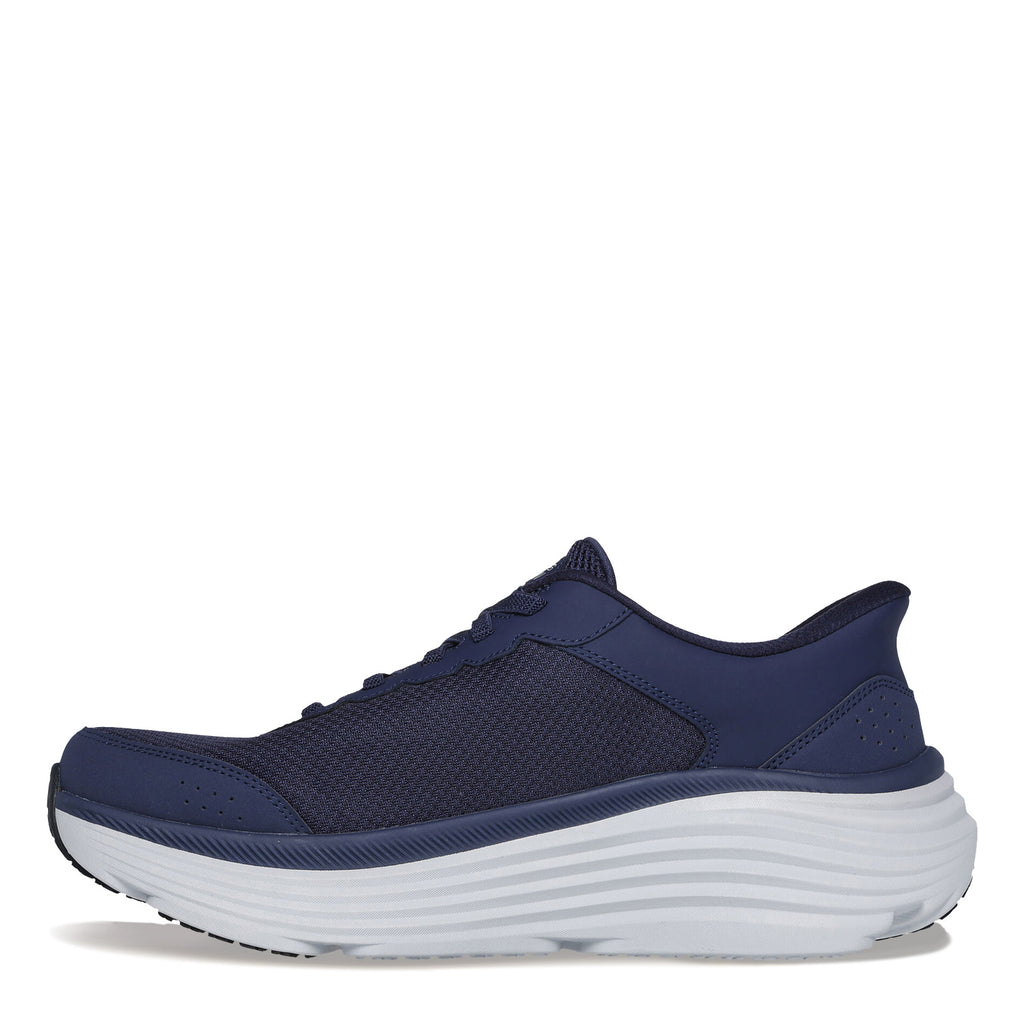 Men's Skechers Slip-ins: Max Cushioning Endeavour - Cardova Running Shoe NAVY ORANGE 220610-NVOR