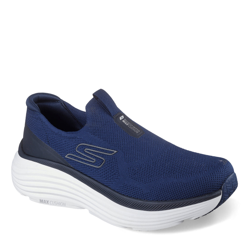 Men's Skechers Max Cushioning Endeavour - Sarasota Running Shoe - Wide Width NAVY 220624WW-NVY