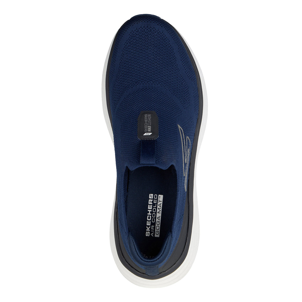 Men's Skechers Max Cushioning Endeavour - Sarasota Running Shoe - Wide Width NAVY 220624WW-NVY