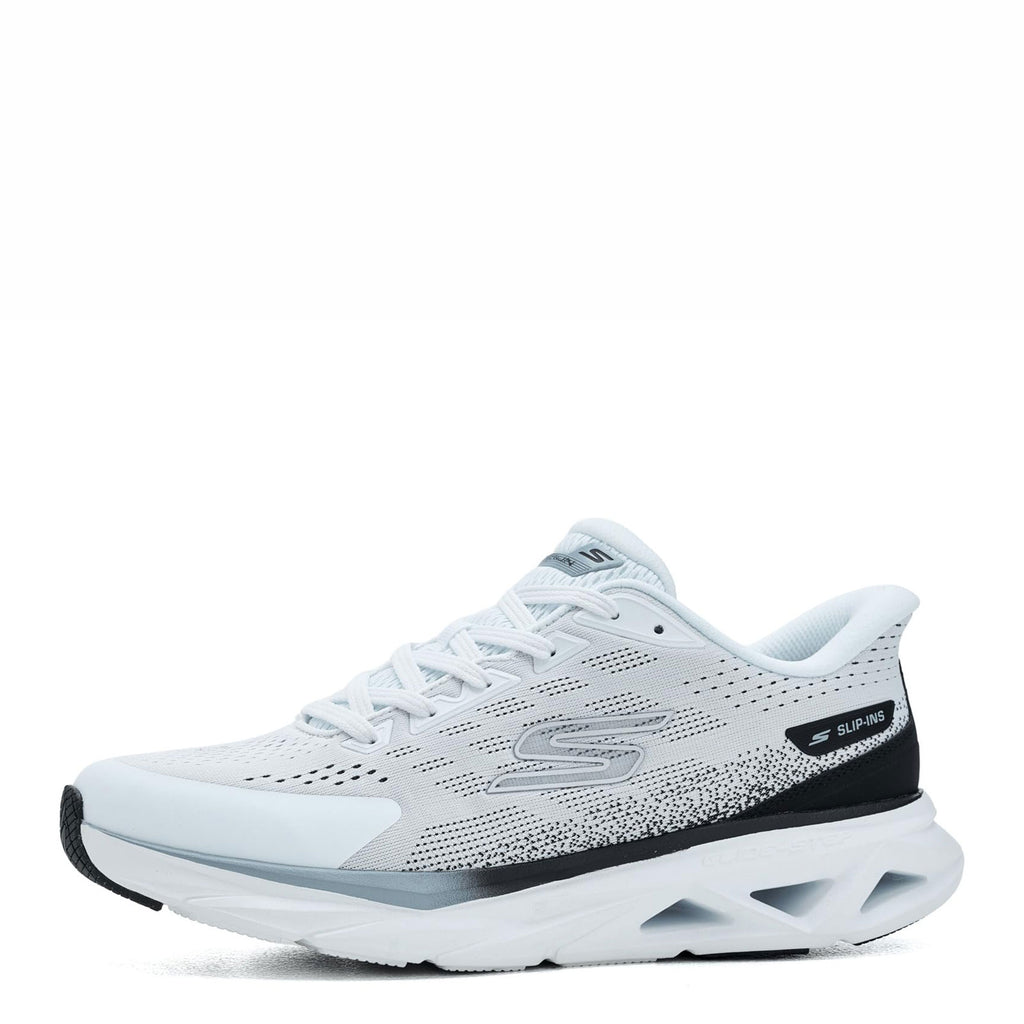 Men's Skechers Slip-ins: Glide Step Vortex Sneaker WHITE 221040-WBK