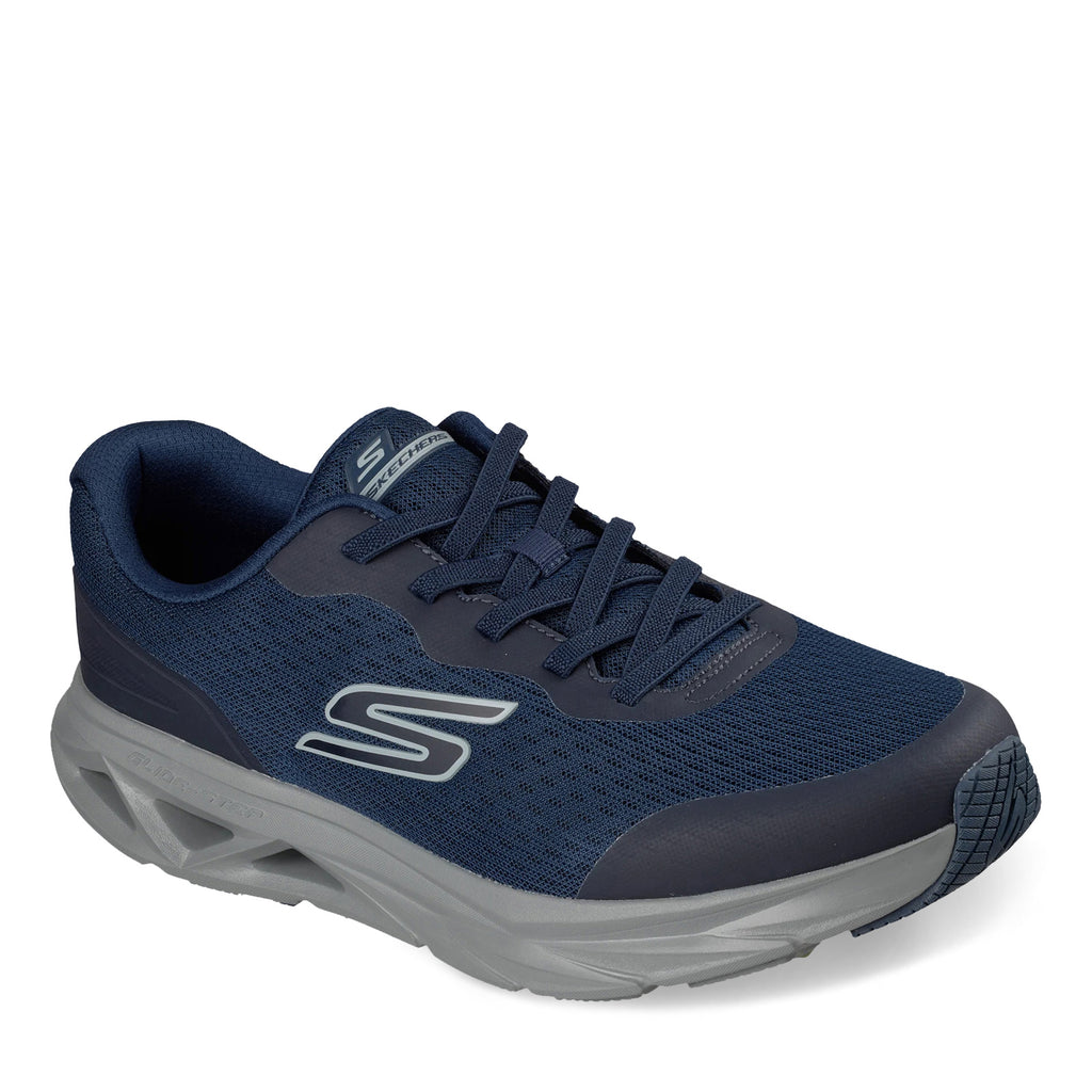 Men's Skechers Glide Step Vortex - Avalin Sneaker Walking Shoe NAVY 221041-NVY