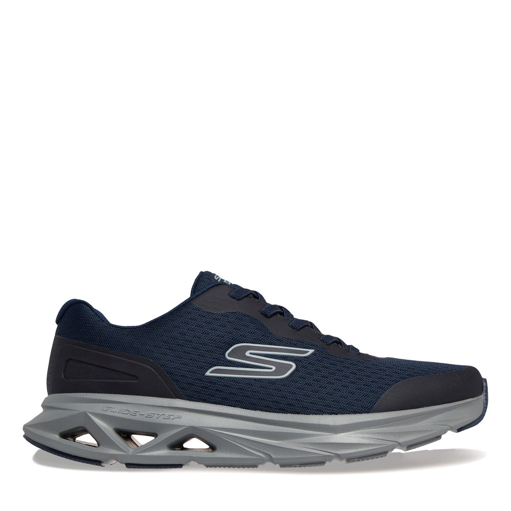 Men's Skechers Glide Step Vortex - Avalin Sneaker Walking Shoe - Wide Width NAVY 221041WW-NVY