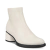 Peltz Shoes  Women's Ecco Sculpted LX Ankle Boot Off White 222413-01378