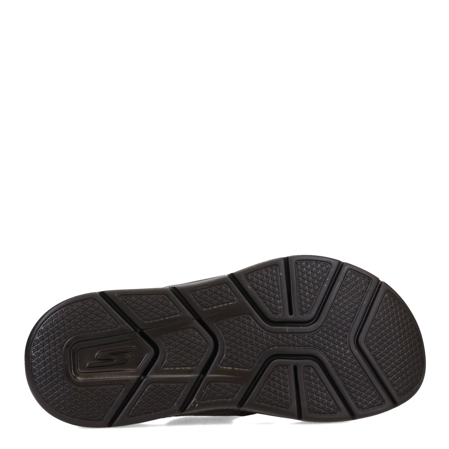 Peltz Shoes  Men's Skechers GO Consistent Sandal - Synthwave Sandal SOLID BLACK 229035-BBK