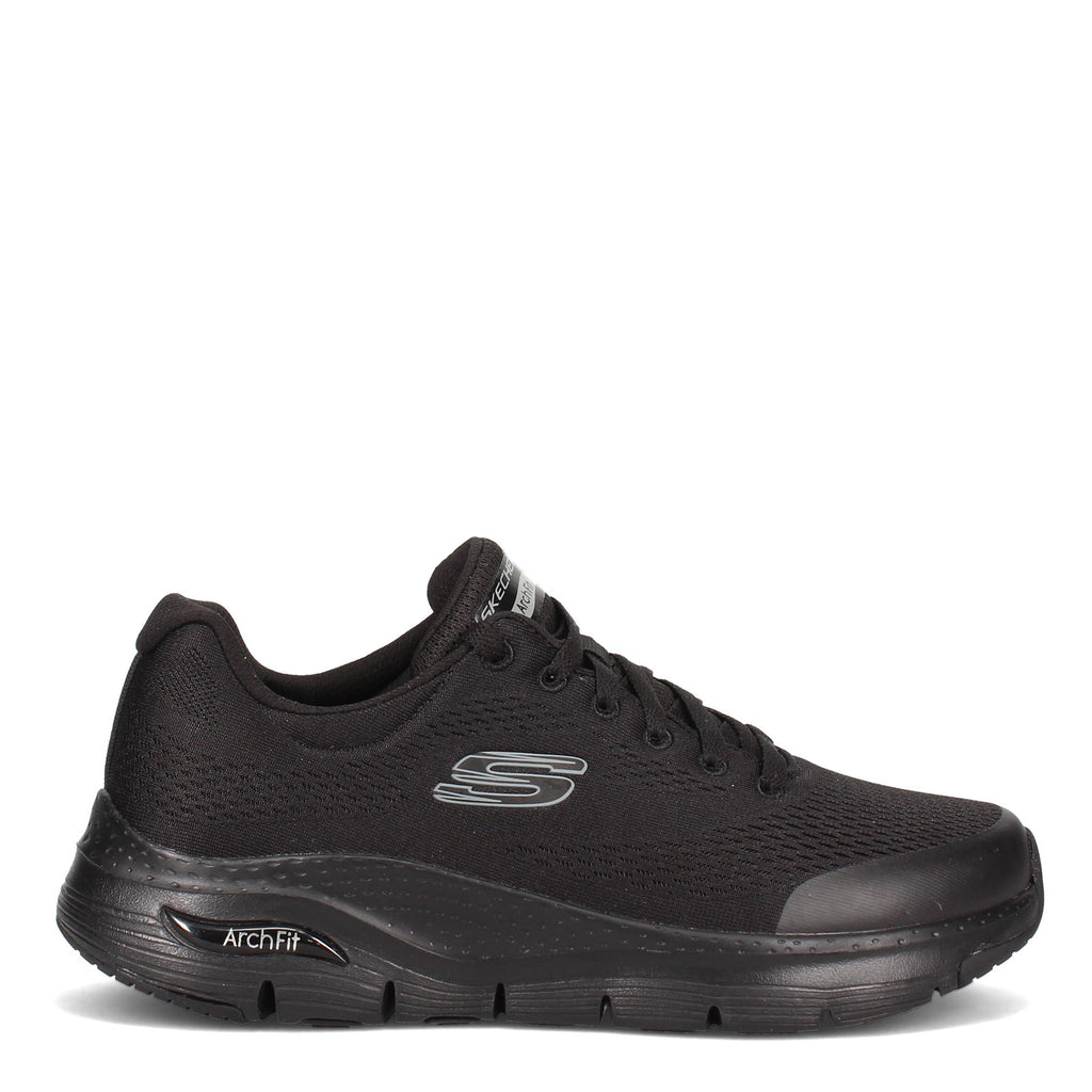 Men's Skechers Arch Fit Walking Shoe BLACK/BLACK 232040-BBK