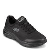 Peltz Shoes  Men's Skechers Arch Fit Walking Shoe - Wide Width BLACK BLACK 232040WW-BBK