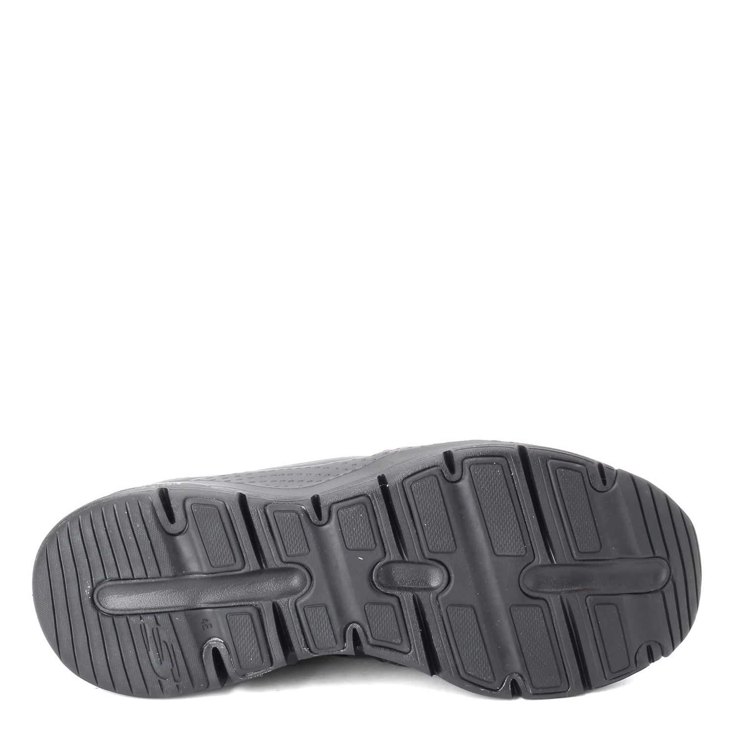 Peltz Shoes  Men's Skechers Arch Fit - Banlin Slip-On Sneaker BLACK 232043-BBK