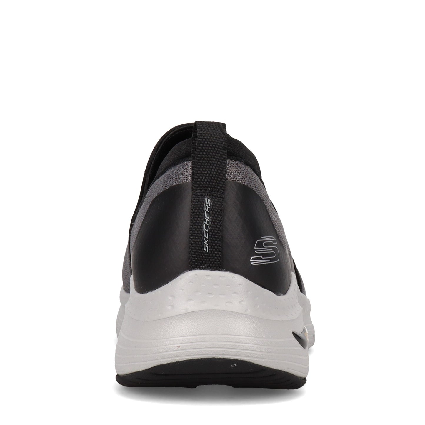 Peltz Shoes  Men's Skechers Arch Fit - Banlin Slip-On Sneaker CHARCOAL 232043-CCBK