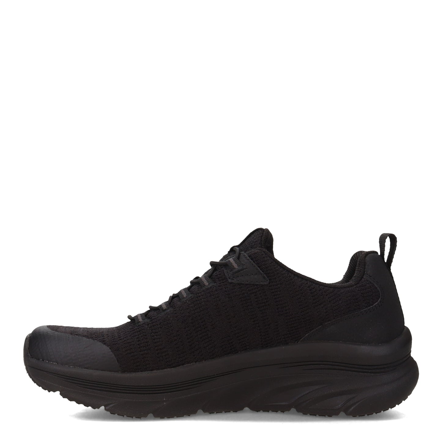 Peltz Shoes  Men's Skechers Relaxed Fit: D'Lux Walker - Pensive Sneaker BLACK/BLACK 232045-BBK