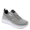 Peltz Shoes  Men's Skechers Relaxed Fit: D'Lux Walker - Pensive Sneaker - Wide Width GRAY 232045WW-GYBK