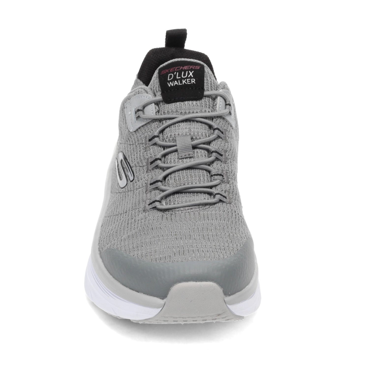 Peltz Shoes  Men's Skechers Relaxed Fit: D'Lux Walker - Pensive Sneaker - Wide Width GRAY 232045WW-GYBK