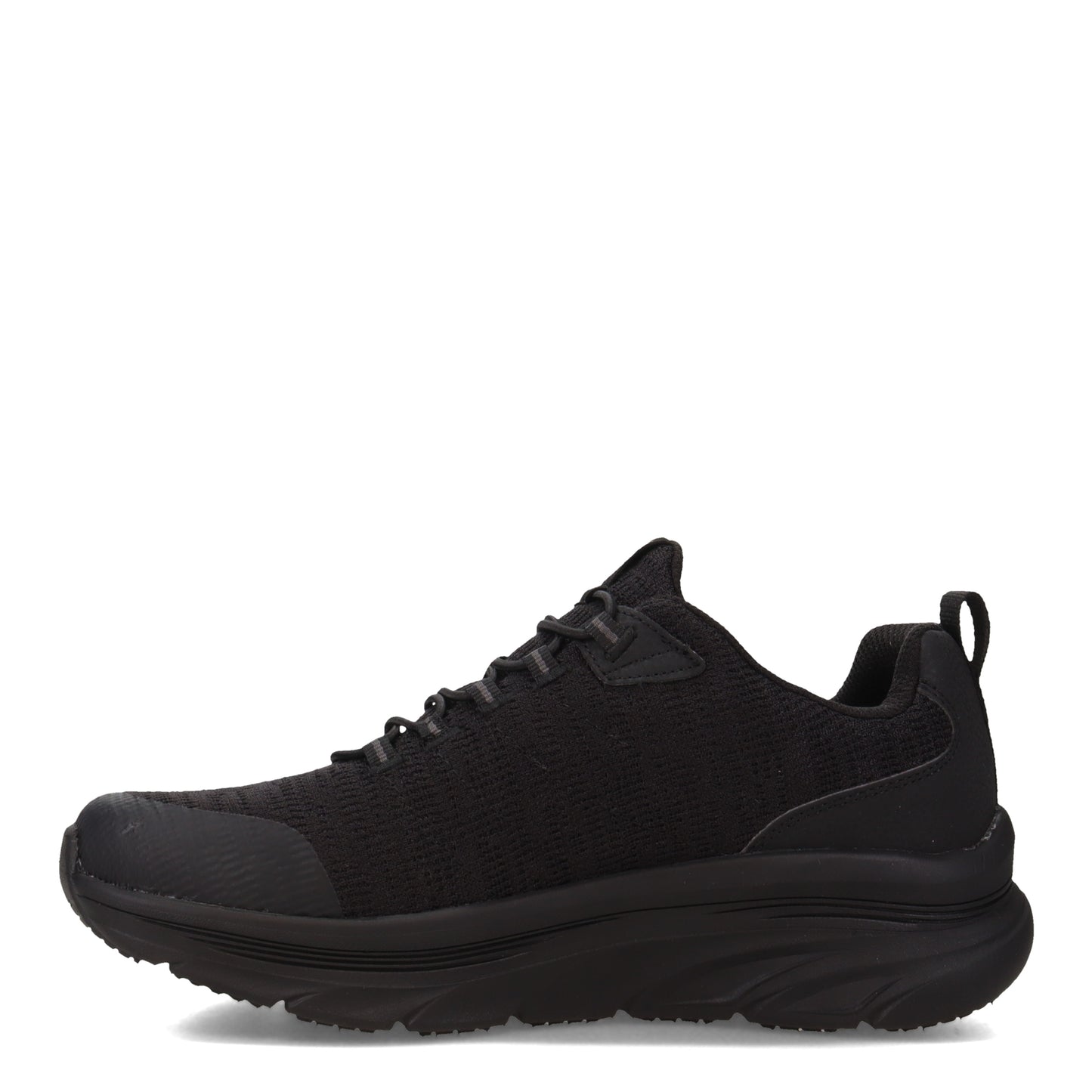 Peltz Shoes  Men's Skechers Relaxed Fit: D'Lux Walker - Pensive - Wide Width BLACK/BLACK 232045WW-BBK