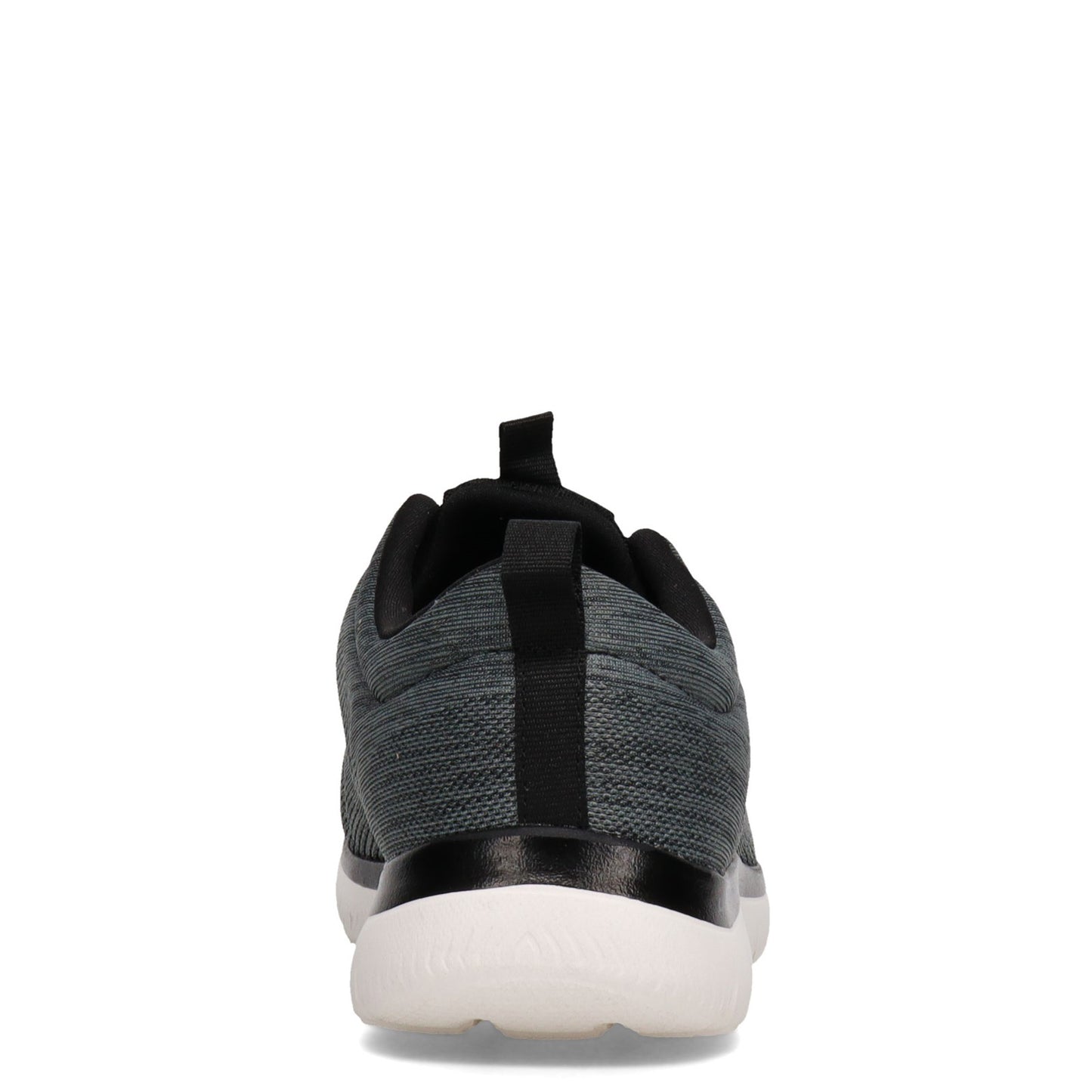 Peltz Shoes  Women's Skechers Summits - Louvin Sneaker Black/White 232186-BKW