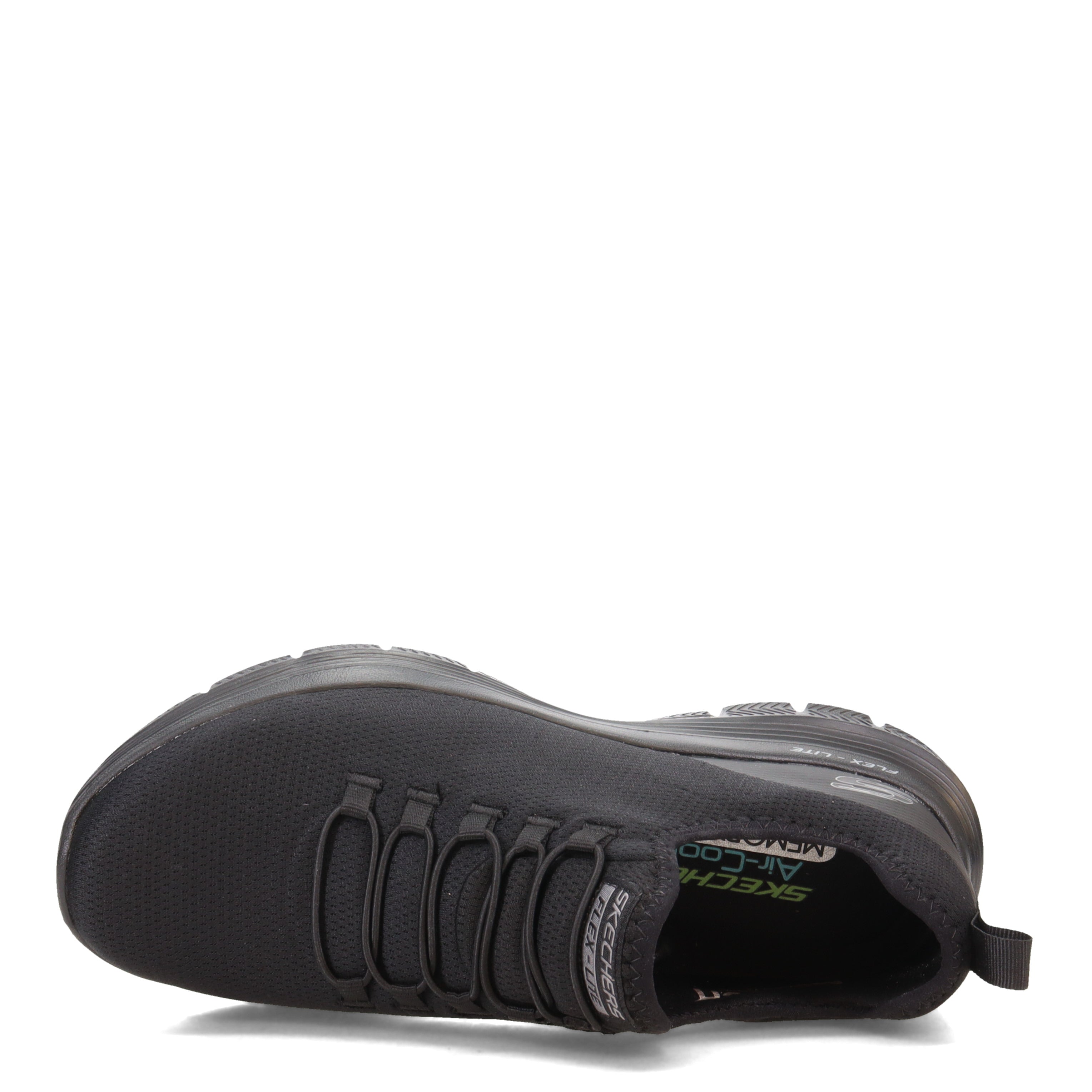 Skechers black flex advantage 2.0 discount trainers