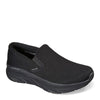 Peltz Shoes  Men's Skechers Relaxed Fit: D'Lux Walker - Merlino Walking Shoe SOLID BLACK 232262-BBK