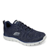 Peltz Shoes  Men's Skechers Track - Front Runner Sneaker NAVY 232298-NVGY