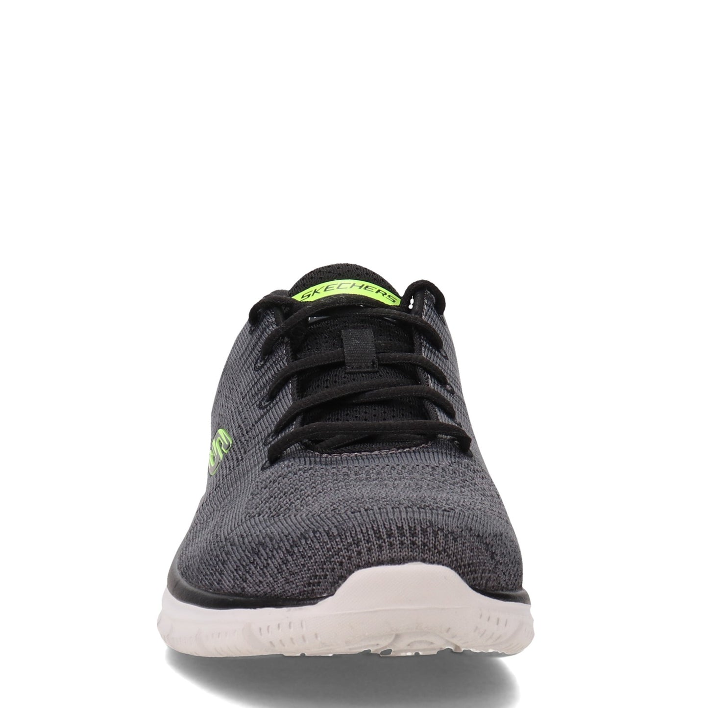Peltz Shoes  Men's Skechers Track - Front Runner Sneaker - Wide Width CHARCOAL 232298W-CCBK