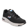 Peltz Shoes  Men's Skechers Arch Fit Infinity Cool Walking Shoe BLACK 232303-BLK