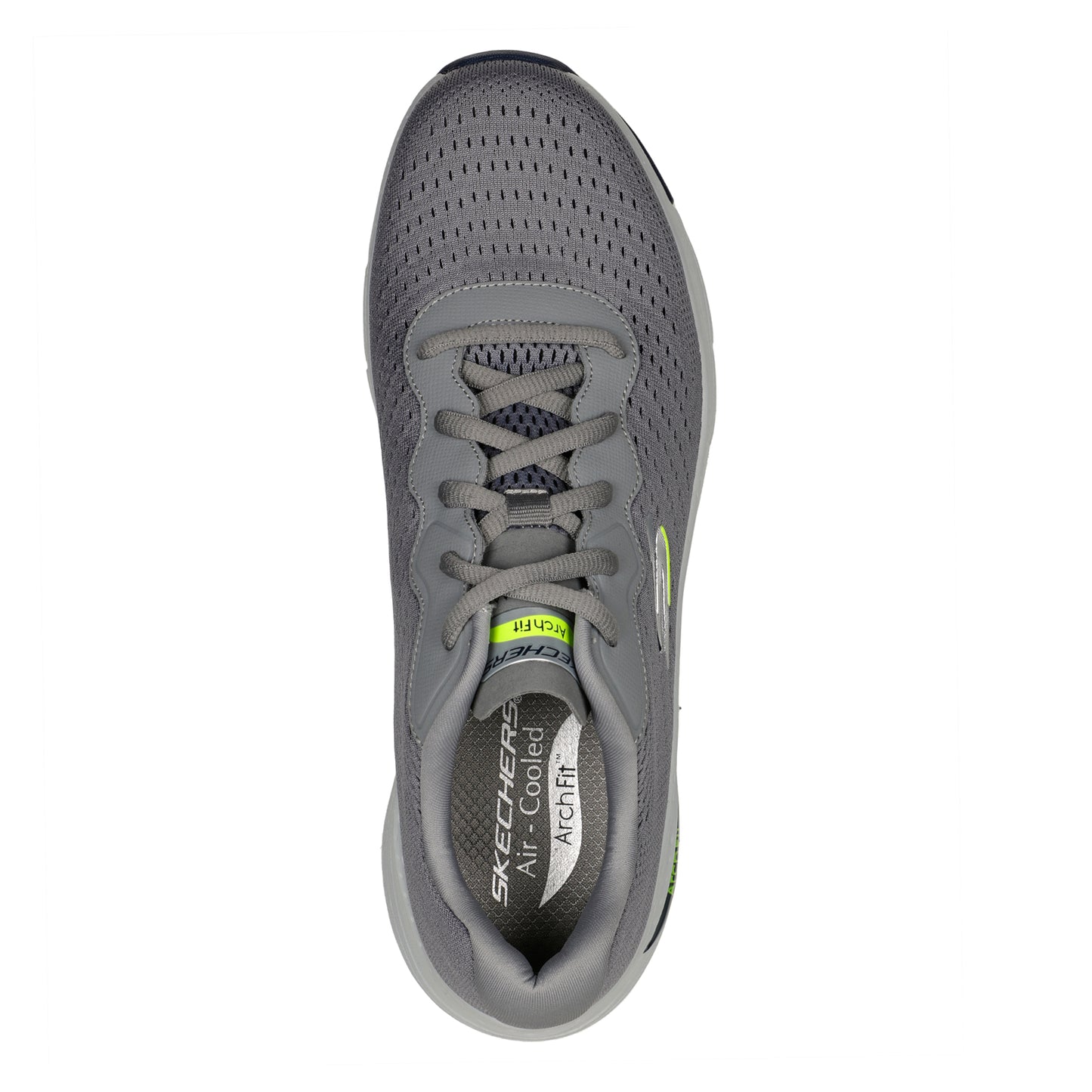 Peltz Shoes  Men's Skechers Arch Fit Infinity Cool Walking Shoe GRAY 232303-GRY