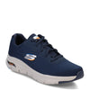 Peltz Shoes  Men's Skechers Arch Fit Infinity Cool Walking Shoe NAVY 232303-NVY