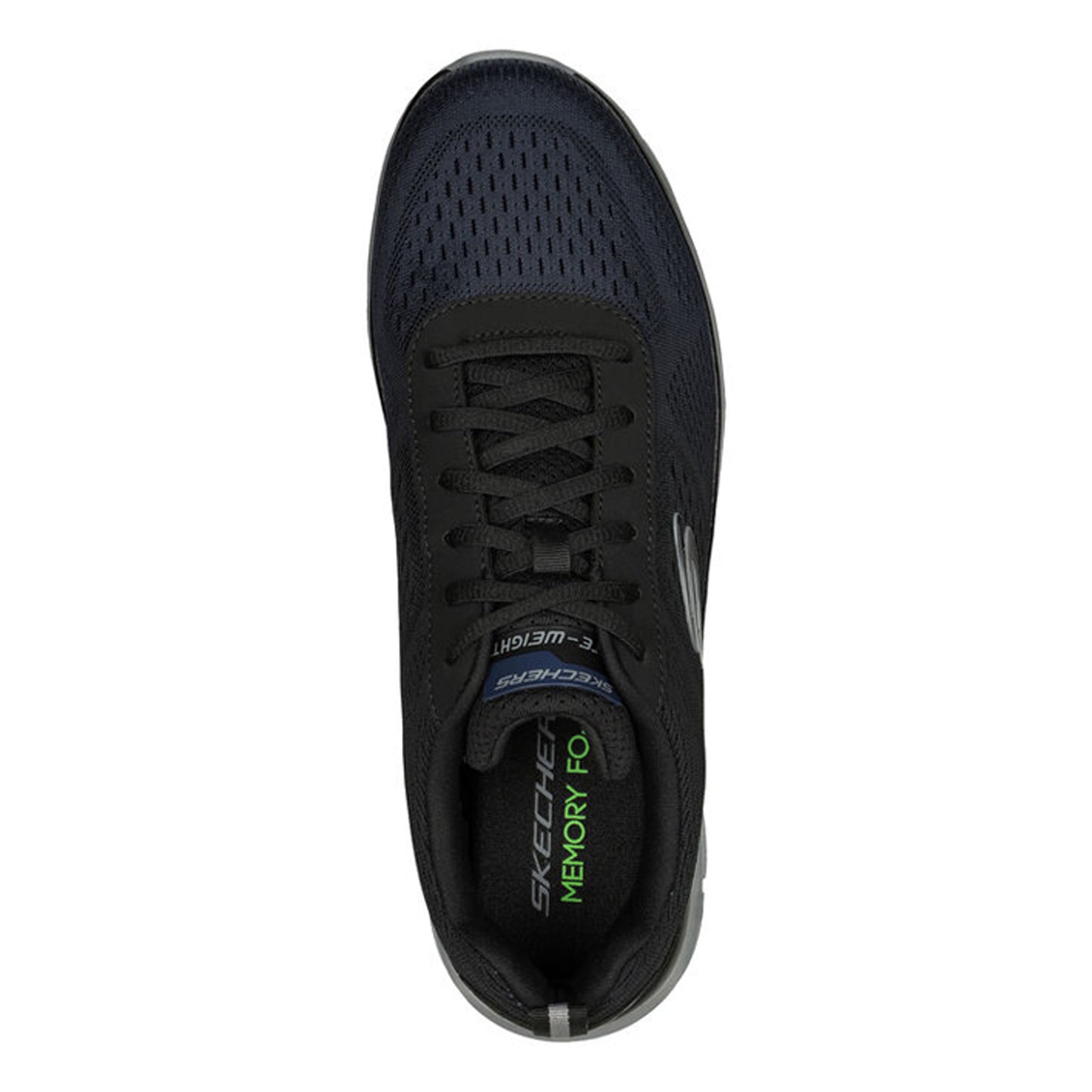 Peltz Shoes  Men's Skechers Track – Ripkent Sneaker Navy Black 232399-NVBK