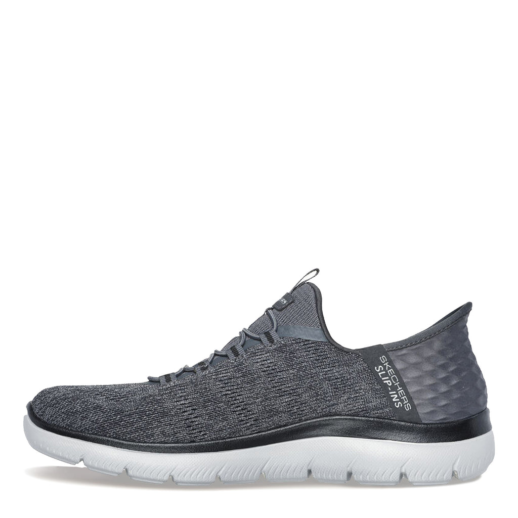Men's Skechers Slip-ins: Summits - Key Pace Sneaker - Wide Width CHARCOAL/BLACK 232469W-CCBK