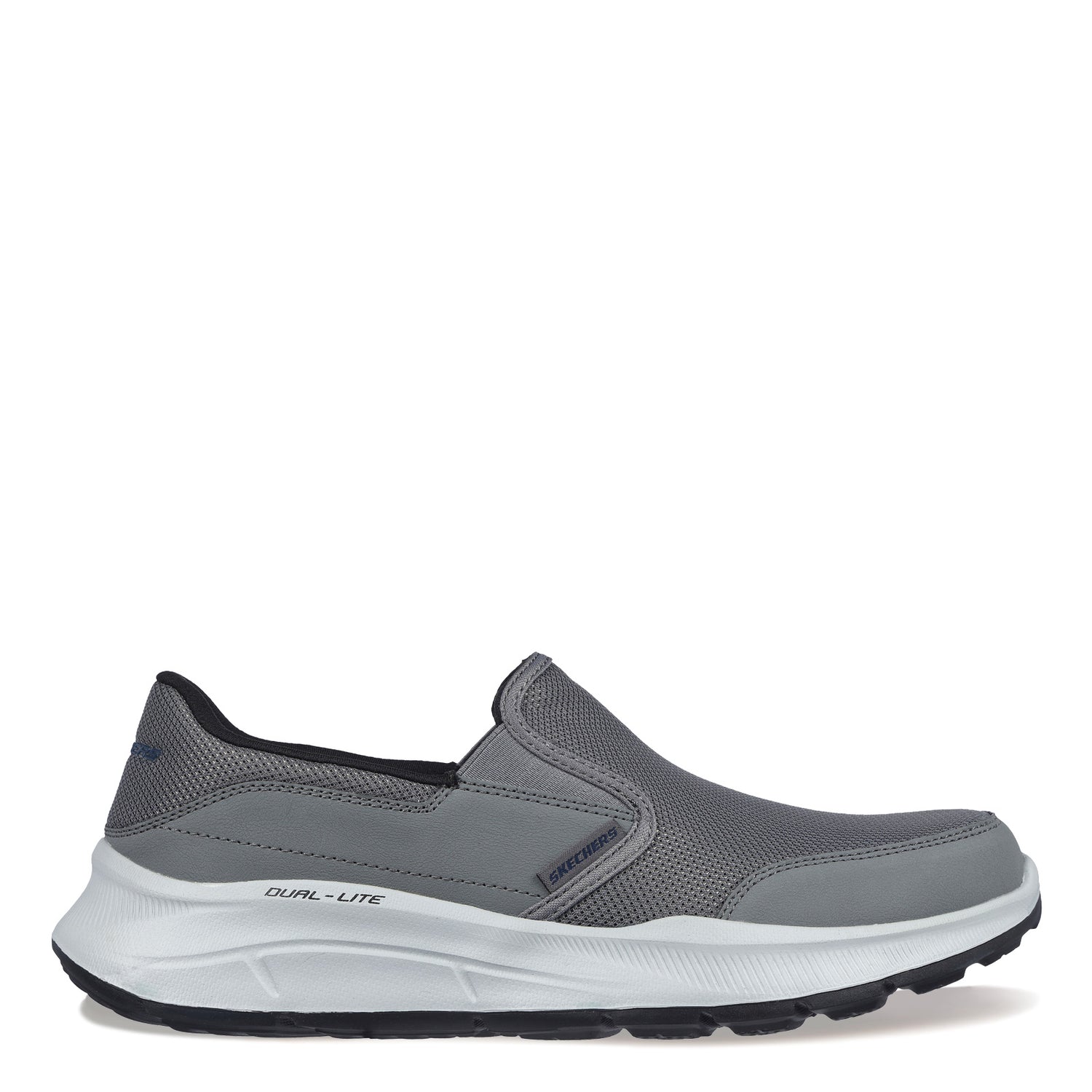Peltz Shoes  Men's Skechers Relaxed Fit: Equalizer 5.0 - Persistable Sneaker Charcoal 232515-CHAR