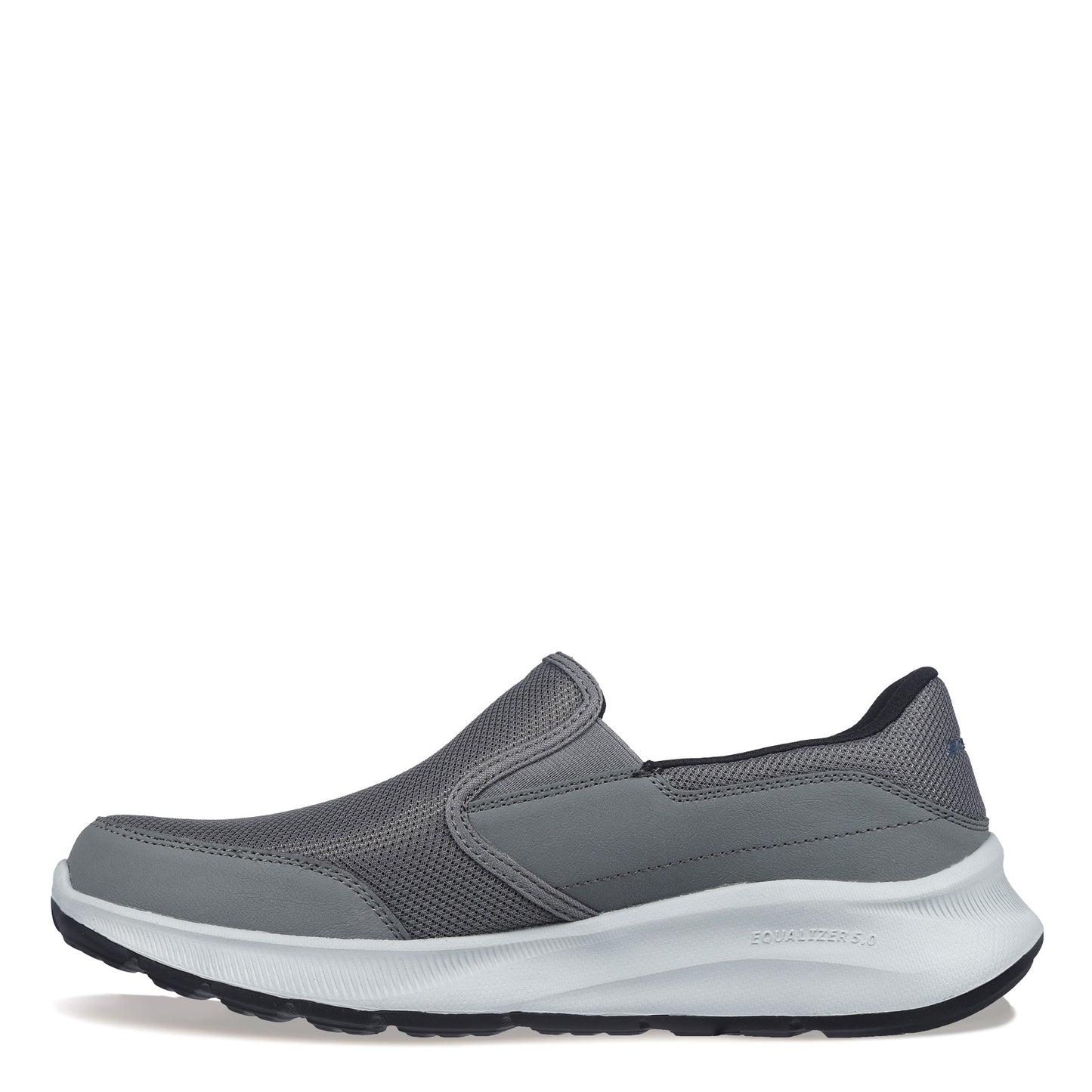 Peltz Shoes  Men's Skechers Relaxed Fit: Equalizer 5.0 - Persistable Sneaker Charcoal 232515-CHAR