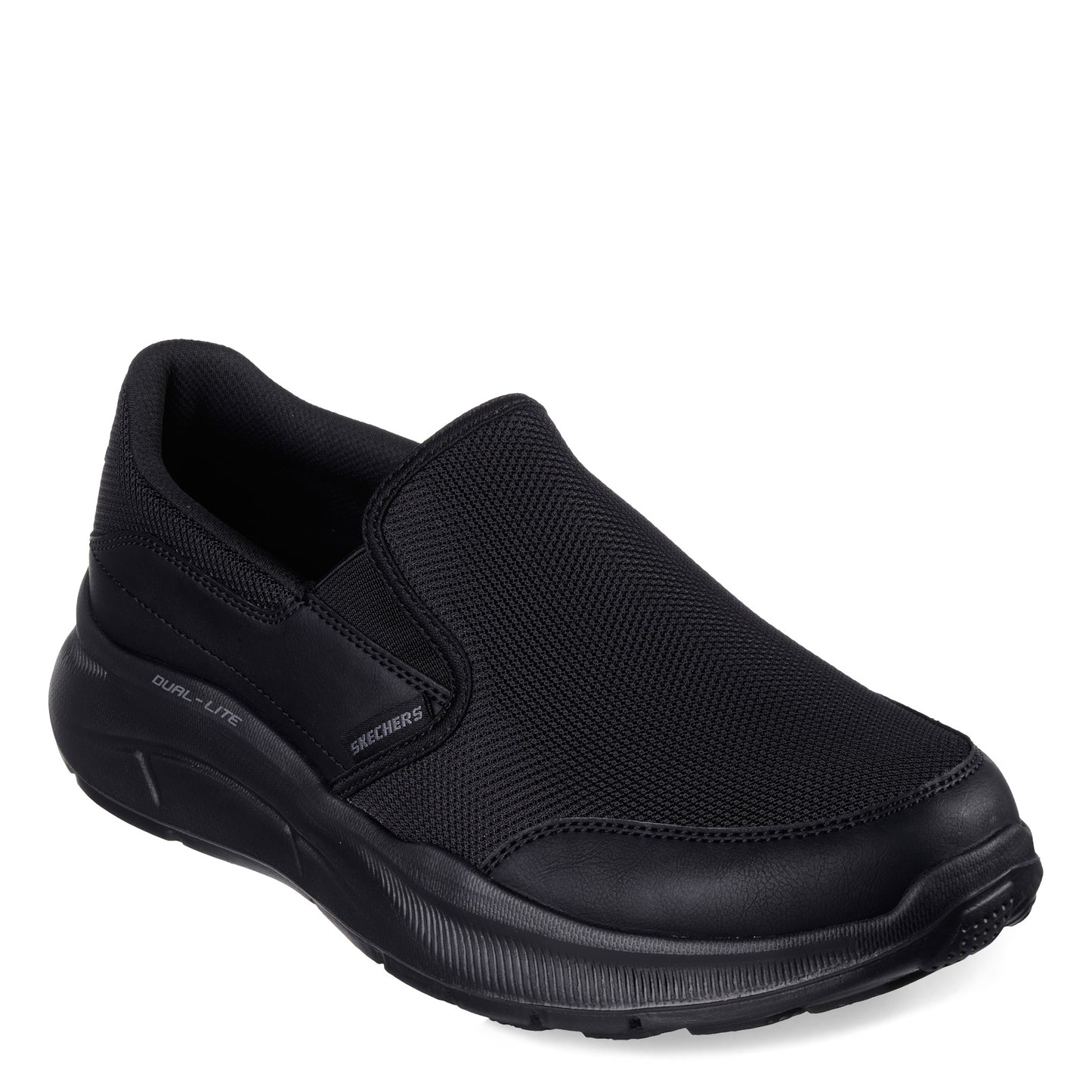 Peltz Shoes  Men's Skechers Relaxed Fit: Equalizer 5.0 - Persistable Sneaker – Wide Width Black 232515WW-BBK