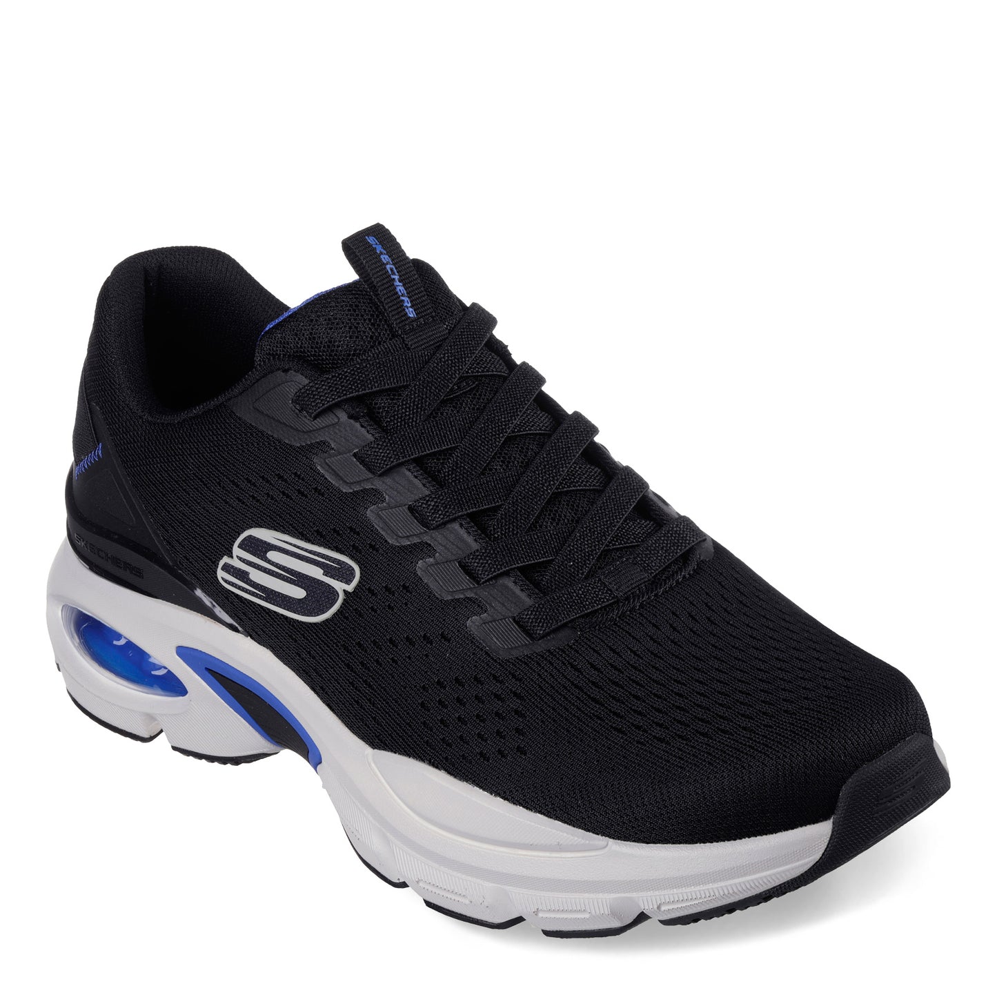 Peltz Shoes  Men's Skechers Skech-Air Ventura Sneaker - Wide Width Black Blue 232655W-BKBL