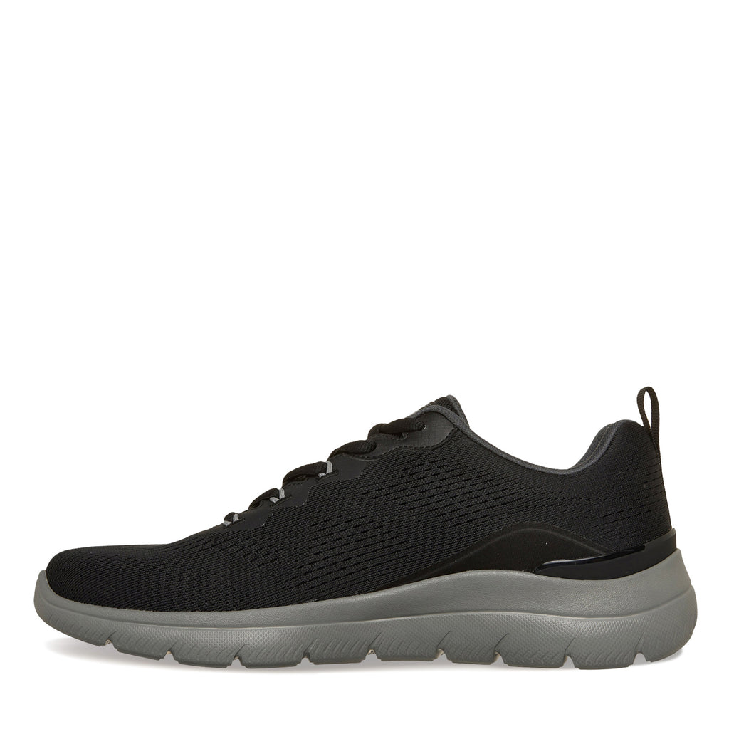 Men's Skechers Arch Fit Summits - Kravel Sneaker - Wide Width BLACK CHARCOAL 233178WW-BKCC
