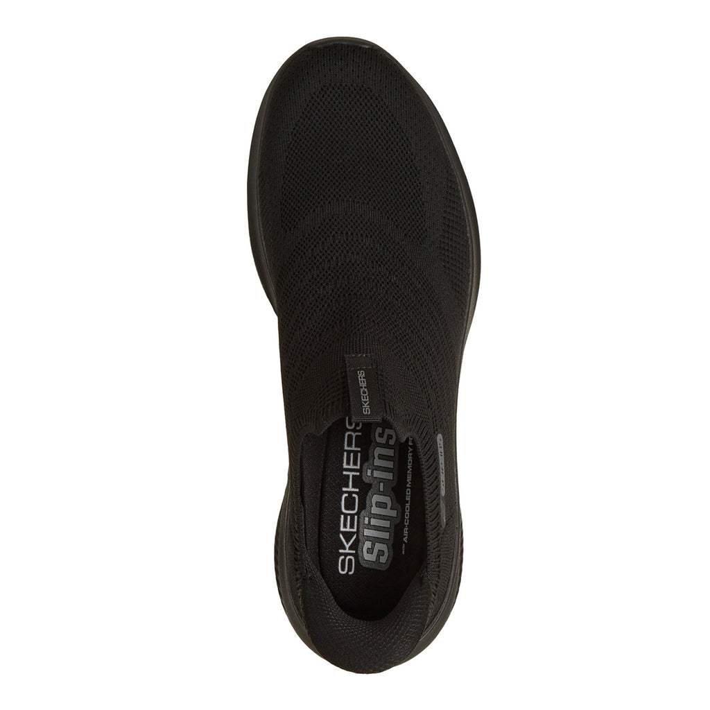 Men's Skechers Slip-ins: Ultra Flex 4.0 - Calvera Sneaker - Wide Width BLACK 233201W-BBK